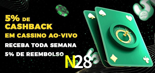 Promoções do cassino ao Vivo N28
